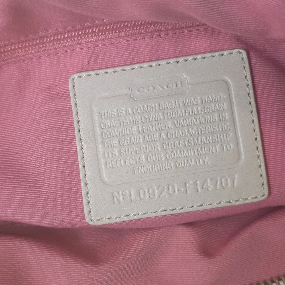 Coach Zoe HOBO NWOT 14707 Y2K - Picture 10 of 12